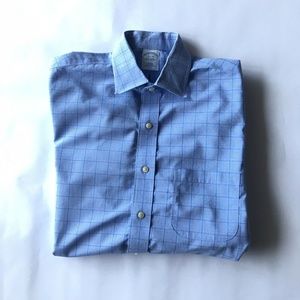 Brooks Brothers Light Blue Dress Shirt Size 15 1/2